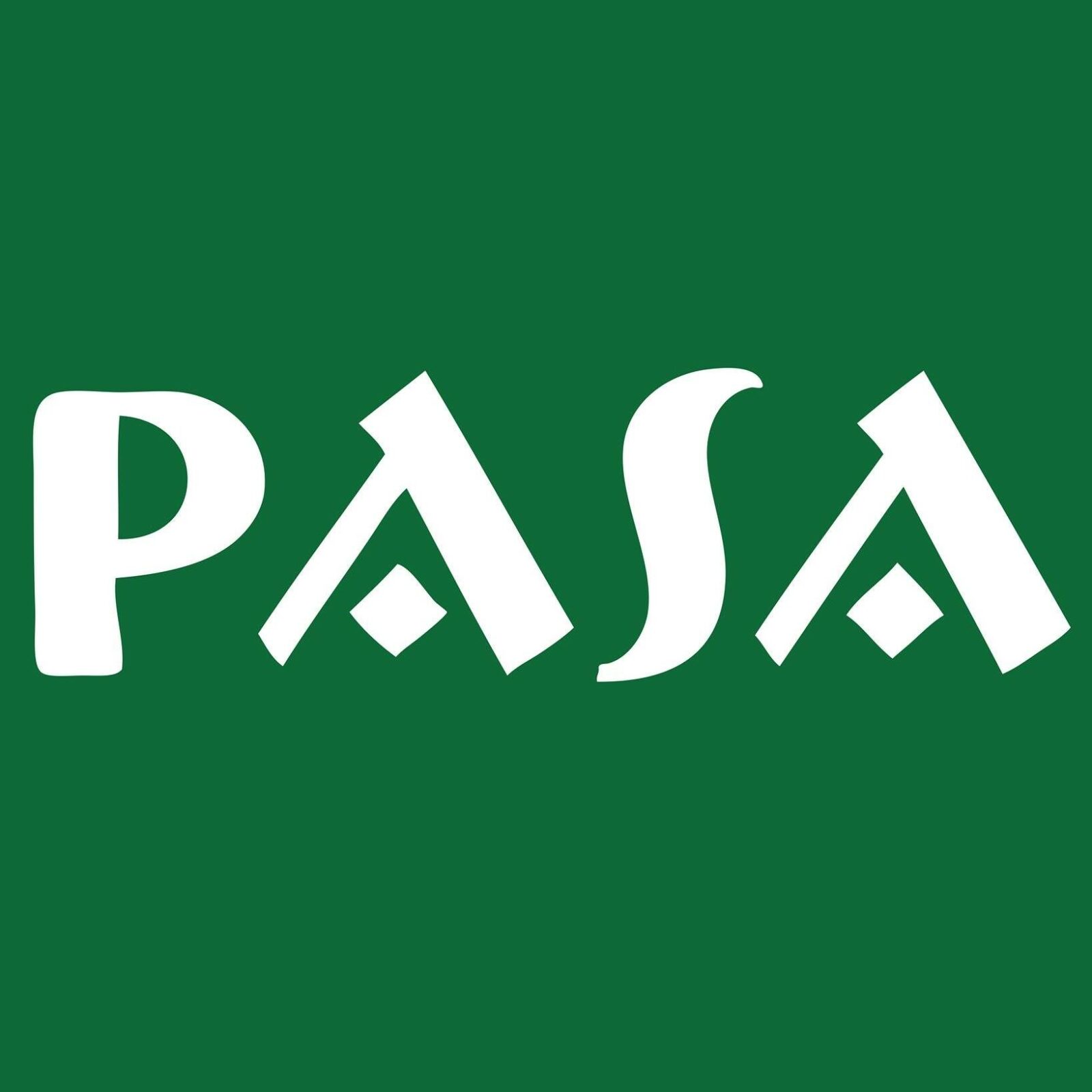 The logo for Pan African Sanctuary Society reading "PASA"